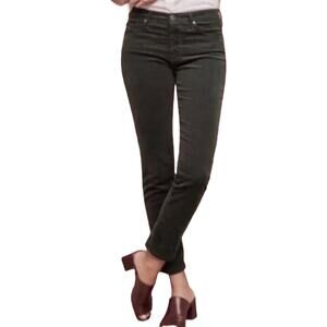 AG‎ Adriano Goldschmied The Stevie Green Corduroy Jeans 26R Classiccore Heritage